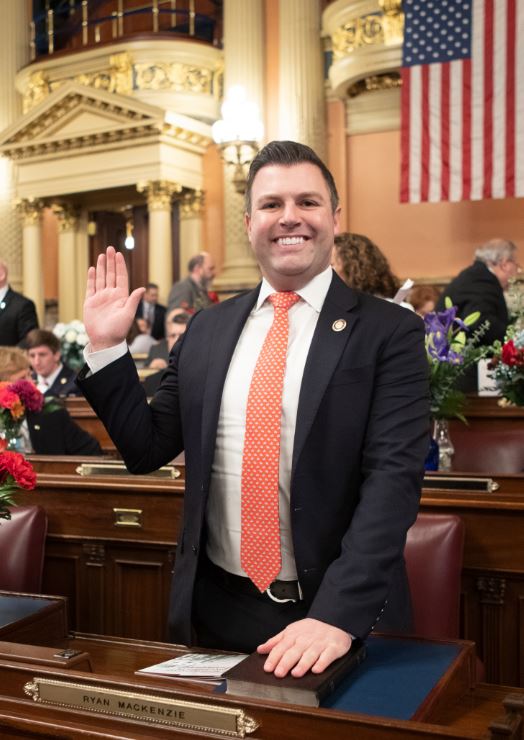 Mackenzie Sworn into Office as New House Session Begins | PA State Rep ...